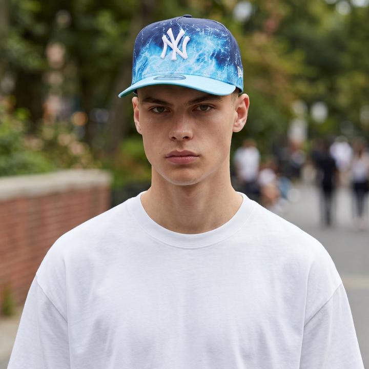 Produktbild New Era 9Fifty A-Frame Cap - Deep Water New York Yankees (One Size)
