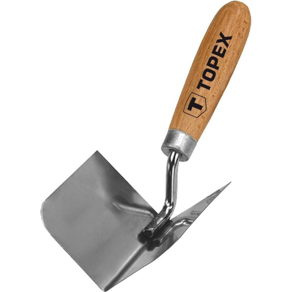Topex, Cazzuola + Spatola, Kielnia sztukatorska wewnętrzna 85x60mm (13A830)