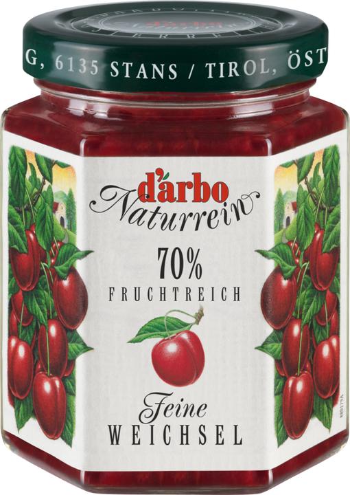 Actual product image D'arbo Fruit spread sour cherry (375 g)