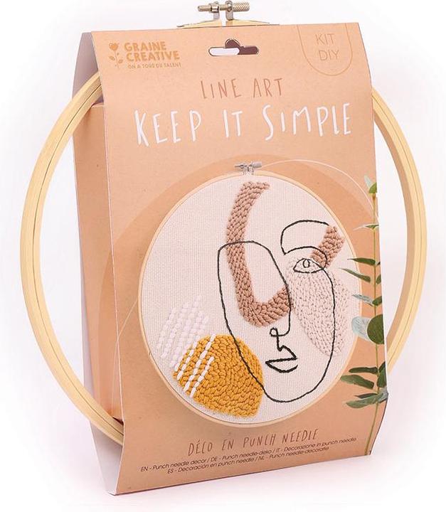 Image du produit Creative Kit DIY broderie Keep it simple