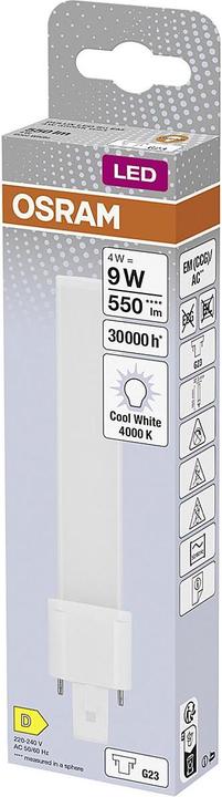 Produktbild Osram Dulux S (G23, 4 W, 550 lm, 1 x, D)