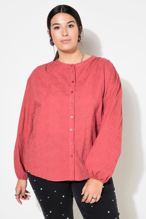 Produktbild Studio Untold Bluse, oversized, Struktur-Qualität, Ballon-Langarm (50, 52)