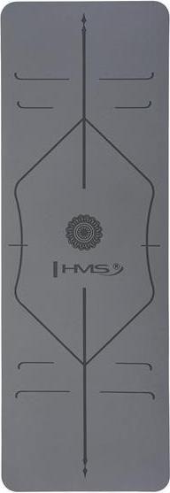 HMS Ym10 Tpe Yogamatte Grau (12 mm)