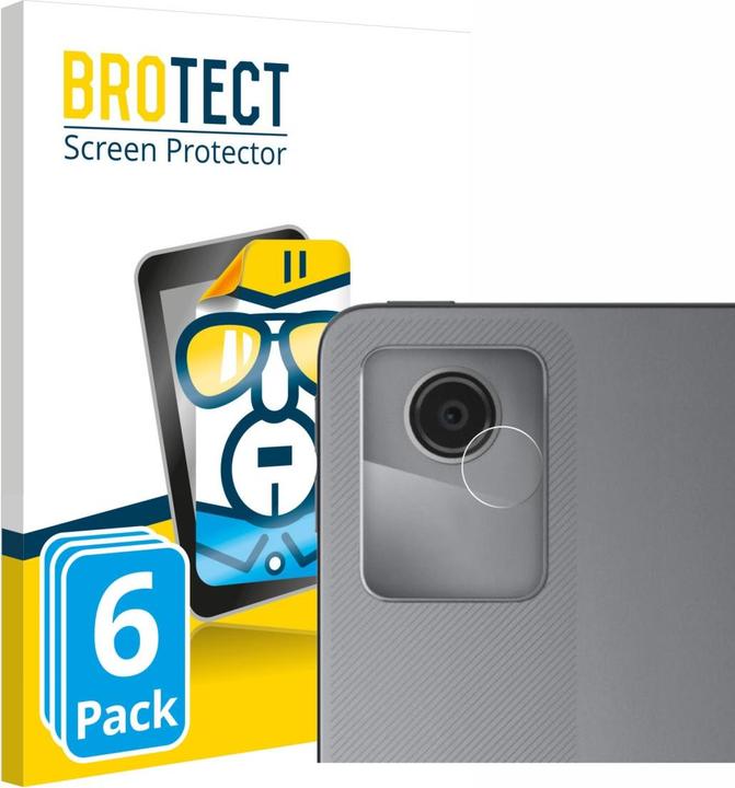 Produktbild BROTECT Schutzfolie für Lenovo Tab M11 (NUR Kameraschutz) Displayschutz Displayschutzfolie Folie Klar (6 Stk., Lenovo Tab M11)