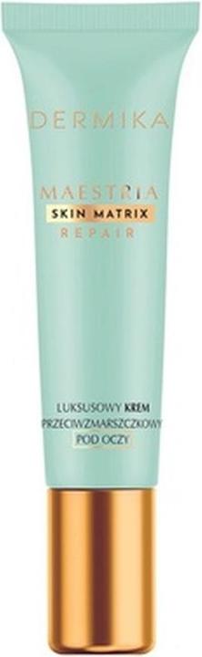 Actual product image Dermika Maestria Luxurious Anti-Wrinkle Eye Cream 15ml (Eye Care Cream, 15 ml, Day)