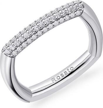 Immagine prodotto Rosato Elegante anello in argento con zirconi Bianca RZBI31 - Circuito: 54 mm (54)