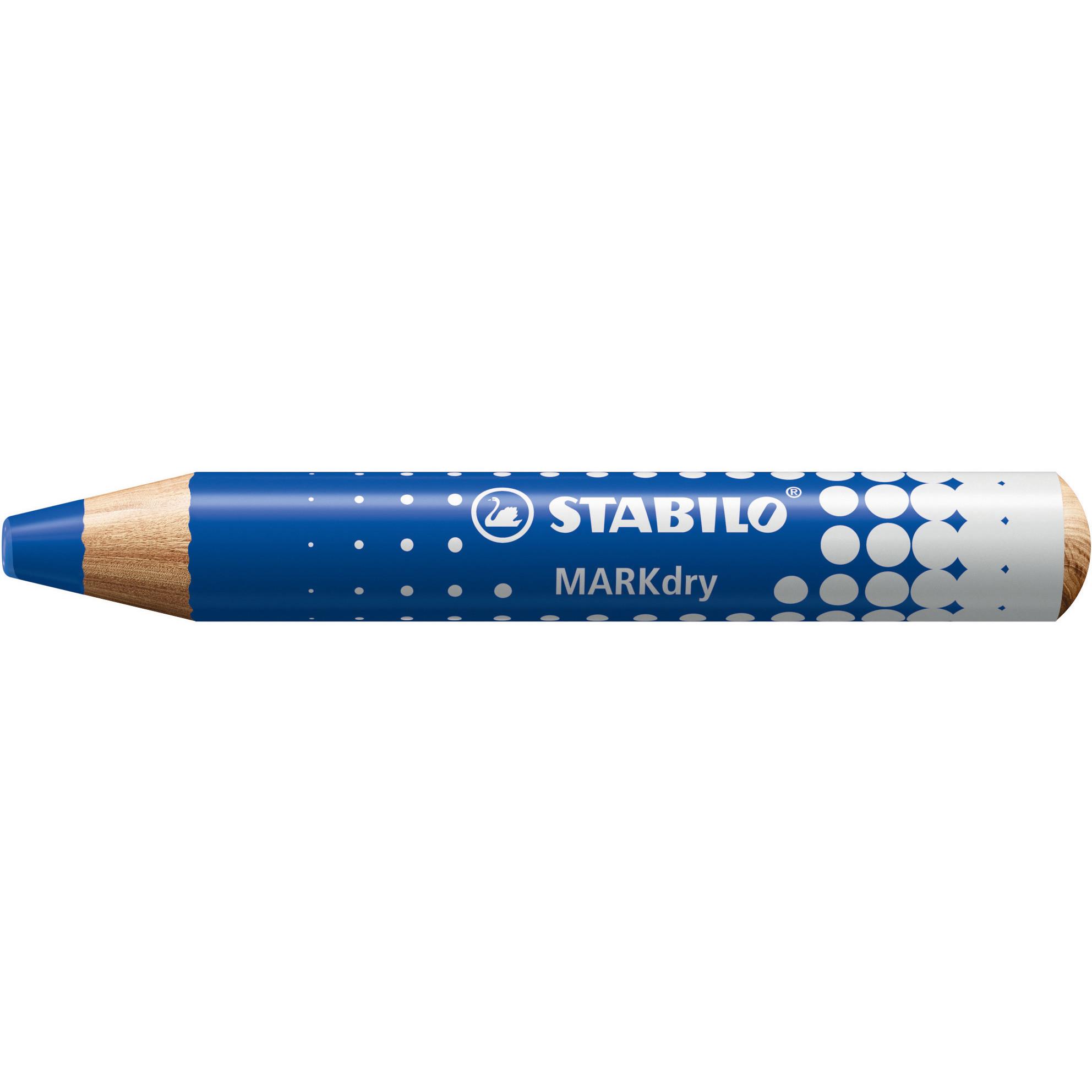 STABILO, Marker, MARKdry Whiteboardmarker blau (Blau, 5 mm, 1 x)