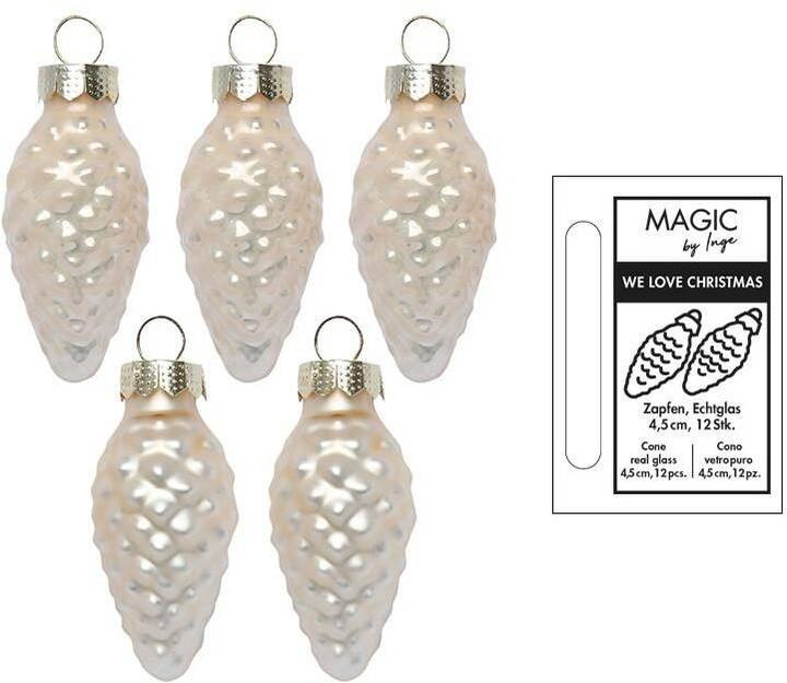 Actual product image Inge’s Glas Christmas Decor Pine cone (12x)