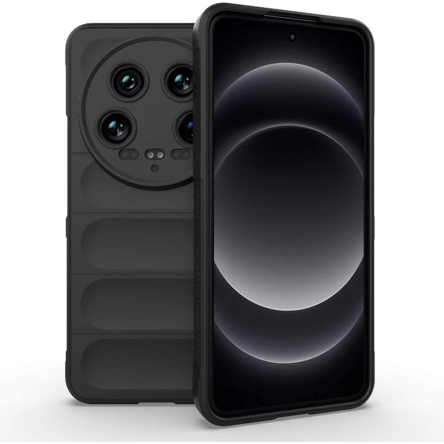 Cover-Discount Xiaomi 14 Ultra - Rugged Protective Cover (Xiaomi 14 Ultra), Smartphone Hülle, Schwarz