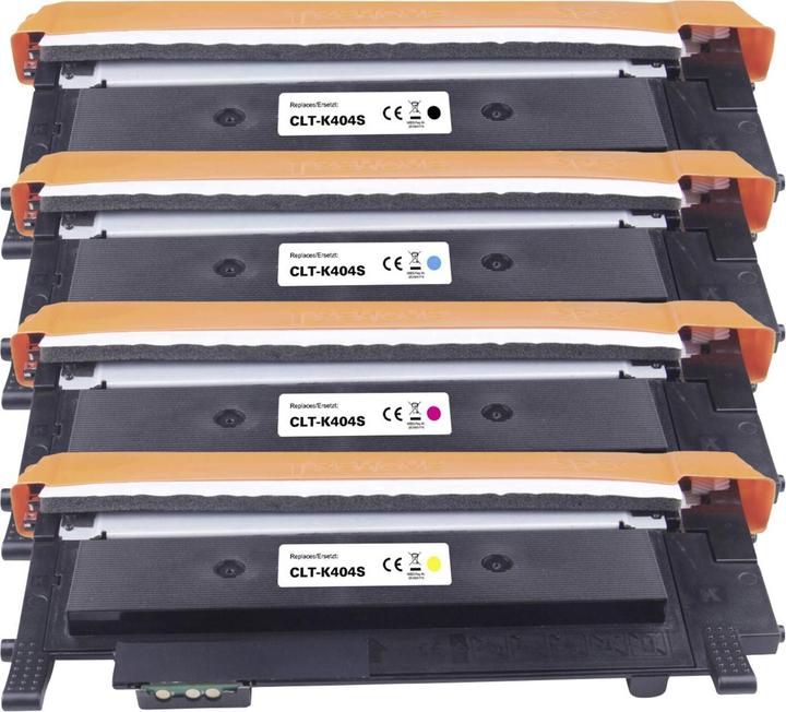 Renkforce Tonerkassette ersetzt Samsung CLT-P404C Schwarz, Cyan, Magenta, Gelb RF-Toner-SCLT-P404C4 (BK)