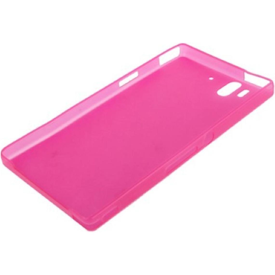 König Design Schutzhülle Case Ultra Dünn 0,3mm für Handy Sony Xperia Z / L36H / C660X Pink Transparent (Sony Xperia Z), ...