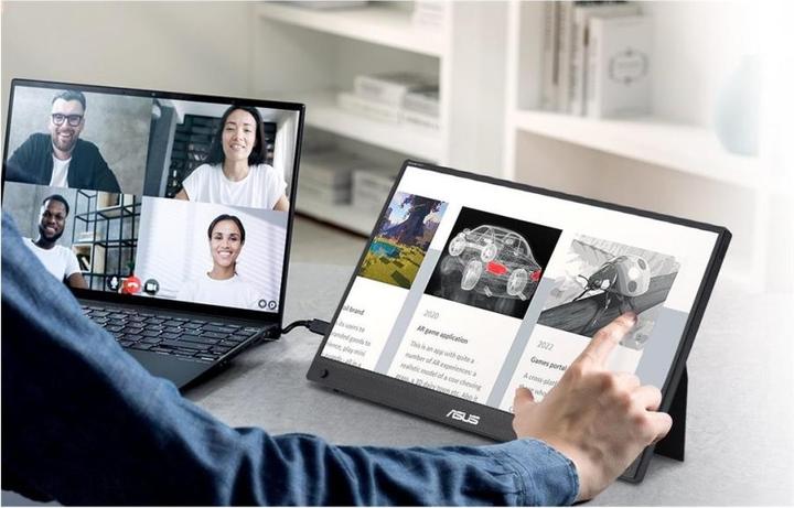 Actual product image ASUS ZenScreen MB16MTR (1920 x 1080 pixels, 15.60")