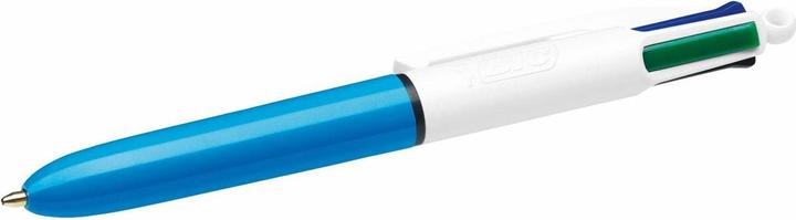 Produktbild Bic 895958 Kugelschreiber Schwarz, Blau, Grün, Rot Einziehbarer Clip Kugelschreiber 12 Stk. (Grün, Blau, Schwarz, Rot, 12 x)