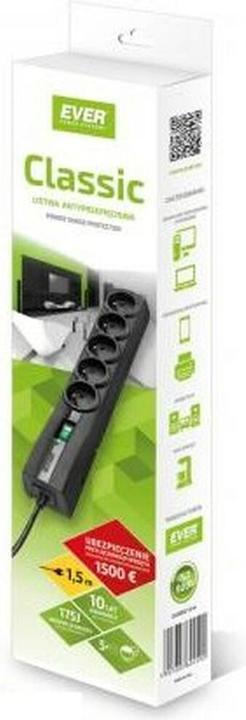 Immagine prodotto Ever Protezione dalle sovratensioni CLASSICA (5x, CEE 7/6, 1.50 m)