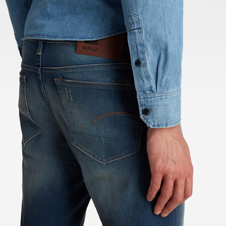 Produktbild G-Star 3301 Slim Jeans worker blue faded (W30/L34)