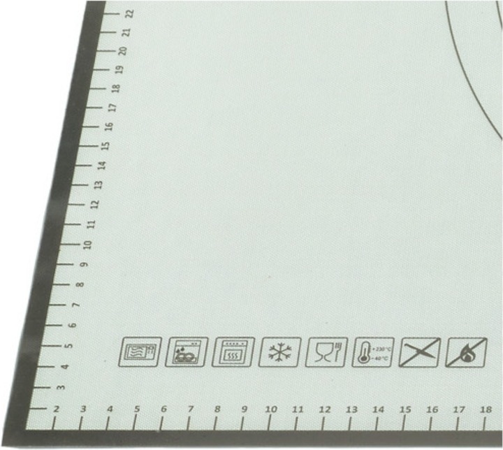 Nutritional values and ingredients Rösle Baking and working mat silicone (68 x 53 cm)