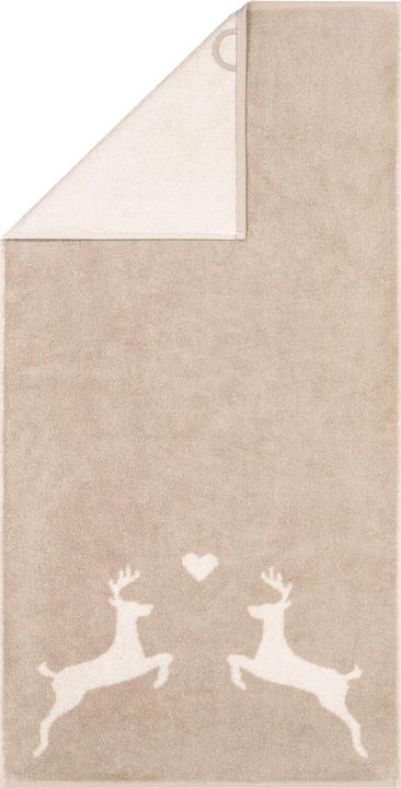 Actual product image Cawö Handtücher Alpenchic Hirsche (70 x 140 cm)