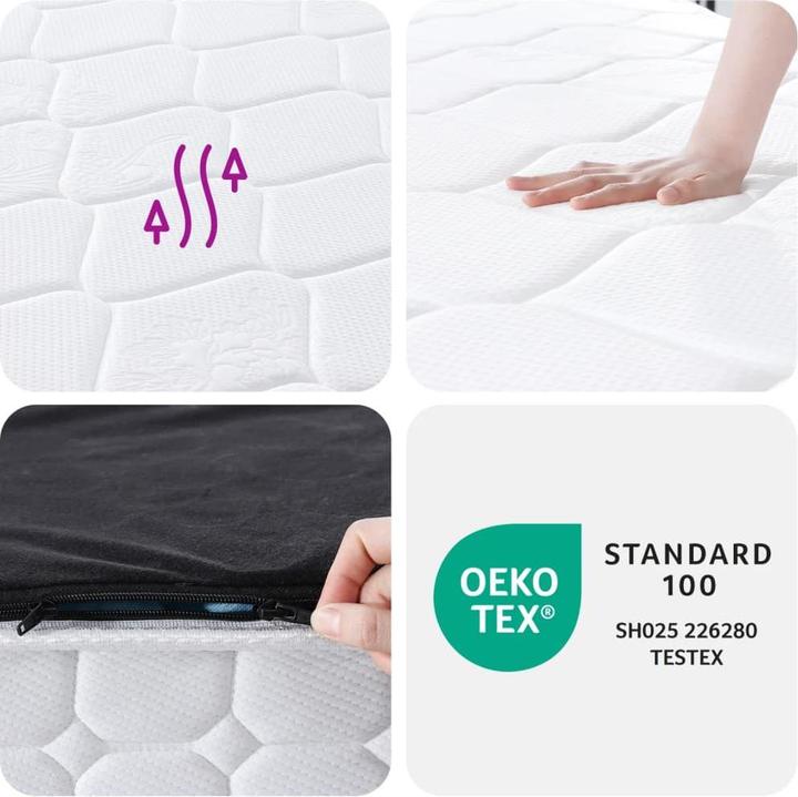 Produktbild vidaXL Taschenfederkern-Matratze (Schaumstoffkern, 90 x 200 cm)