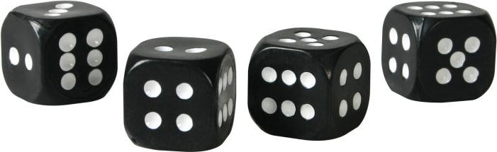 Image du produit Lampa Cube Set 4 Bouchons de Valve - Noir