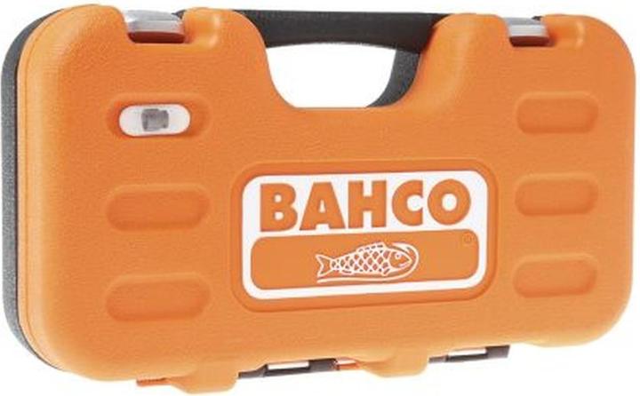 Produktbild Bahco 1/2”-Kraft-Steckschlüssel-Satz, Vierkantantrieb, Sechskant, metrisch, brüniert - 14-teilig