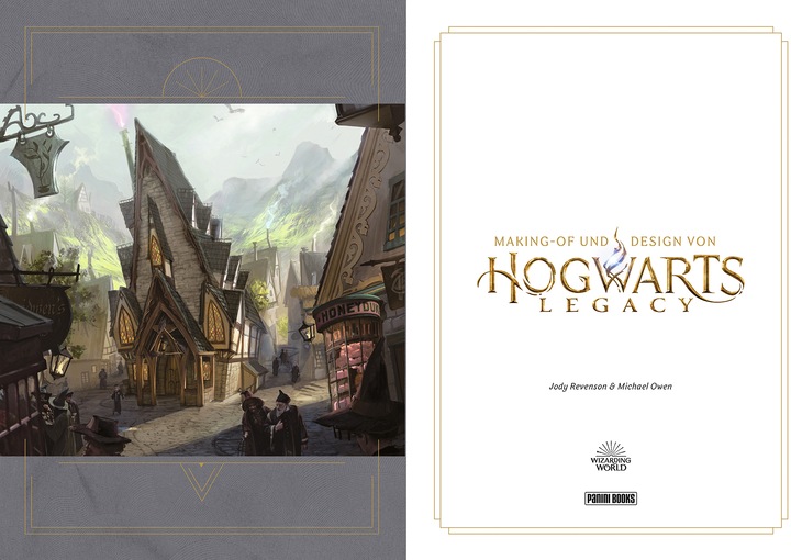 Image du produit Panini Making-of und Design von Hogwarts Legacy (Allemand, Michael Owen, Jody Revenson., 2023)