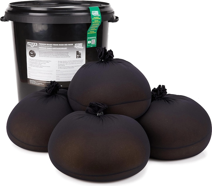 Actual product image Unger DIB64 nLite HydroPower DI, 4x 6 L QuickChange resin bags 4 resin bags for the new DI