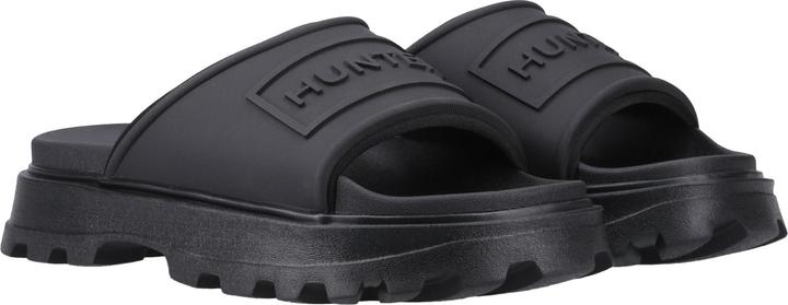 Actual product image Hunter Unisex Adult Stacked Moulded Footbed Sliders (40.5)