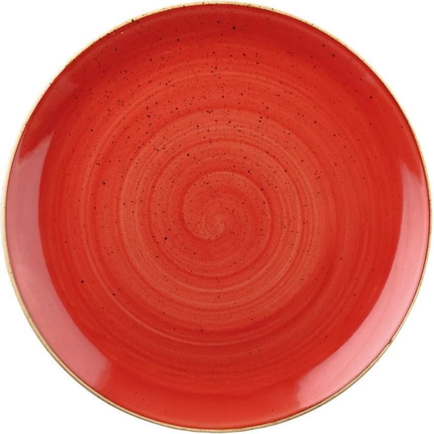 Churchill Stonecast Rot Teller coupe, Teller, Rot