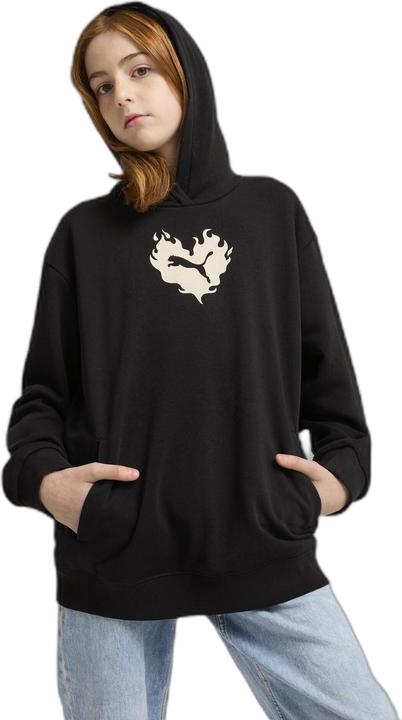 Produktbild Puma FLAMING LOVE Hoodie TR G (140)