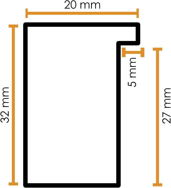 Actual product image Birapa 3D Objektrahmen Talon Space