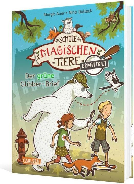 Actual product image Die Schule der magischen Tiere ermittelt 1: Der grüne Glibber-Brief (Zum Lesenlernen) (German, Margit Auer, Nina Dulleck, 2020)