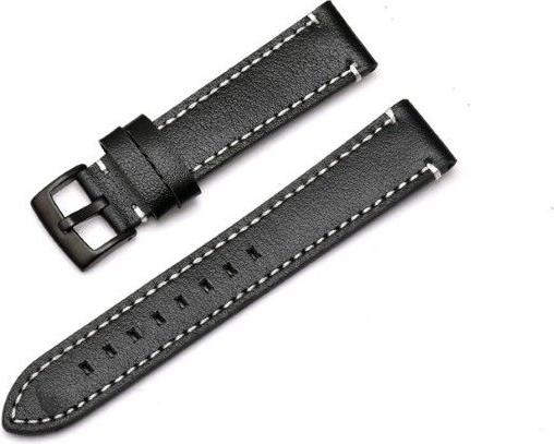 MU Classic AH Series Echtleder Ersatz Armband (18 mm, Echtleder, vivoactive 4S, vivomove 3S, 18mm Anstossbreite)