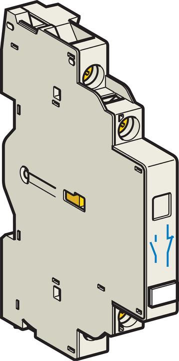 Actual product image Schneider Electric Auxiliary contact block 2 NO contacts