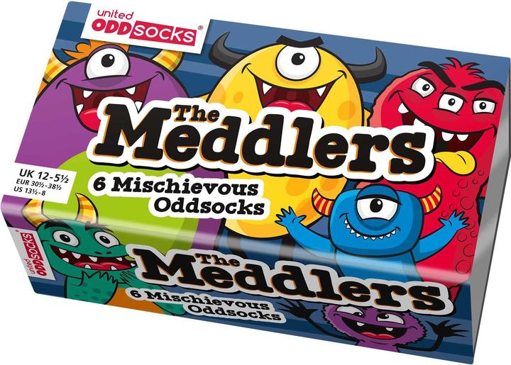 Produktbild United Oddsocks The Meddlers (3er Pack, 30 - 38)