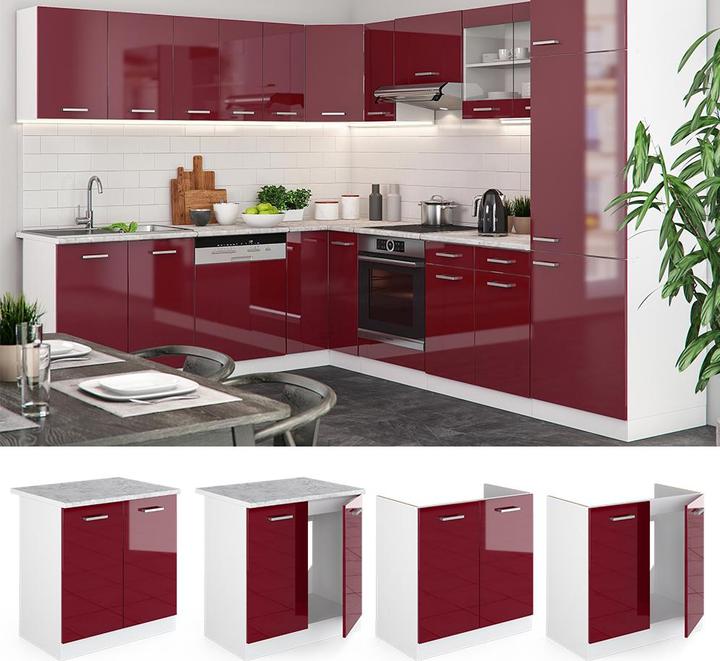 Produktbild Vicco Spülenunterschrank R-Line (80 x 60 x 81.60 cm)