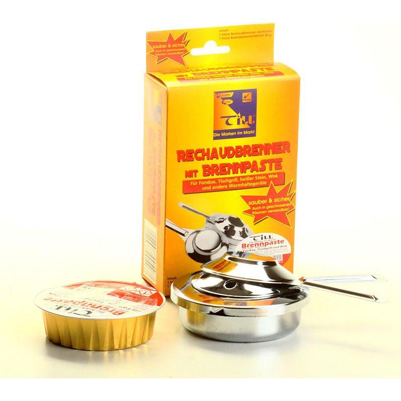 Thumbnail - Till-Zündfix Pastenbrenner, Rechaud, Silber