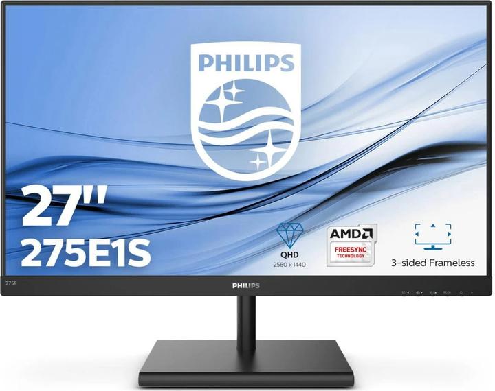 Produktbild Philips 275E1S/00 (2560 x 1440 Pixel, 27")