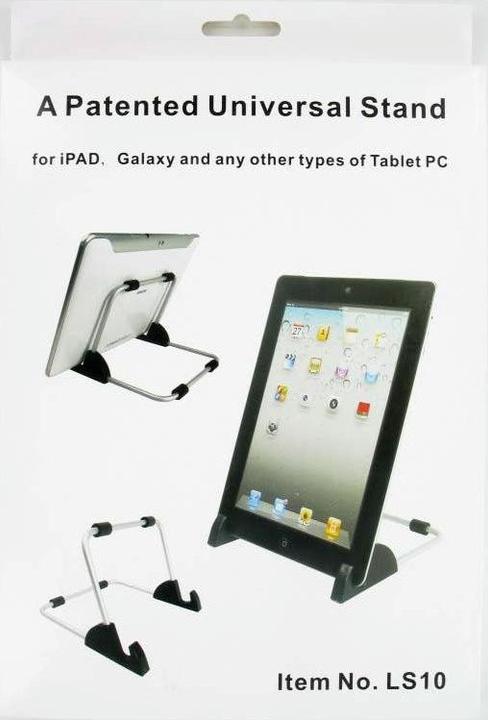 Produktbild AccuCell Universal Desktop Ständer für Tablets, Tablet-PC iPad, Apple iPod 2, Samsung Galaxy Tab