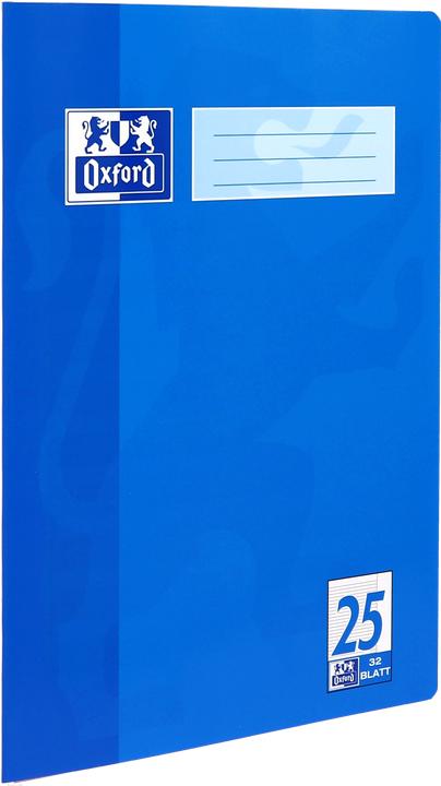 Produktbild Oxford Schulheft, A4, Lineatur 25 (A4, Liniert, Harter Einband)