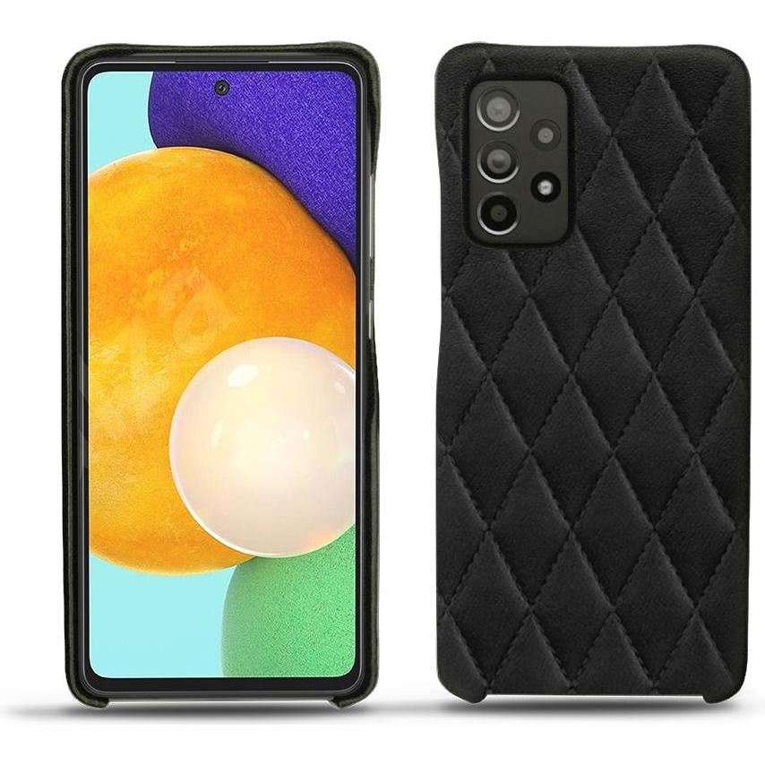 Thumbnail - Noreve Lederschutzhülle (Samsung Galaxy A52), Smartphone Hülle, Schwarz