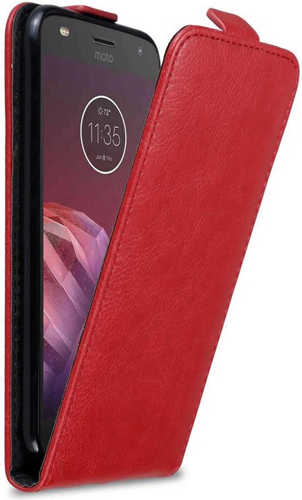 Produktbild Cadorabo Flip wie Invisible Cover (Motorola Moto Z2 Play)