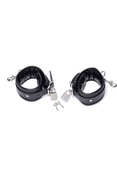 Actual product image Master Series Squat Anal Impaler with Spreader Bar and Cuffs