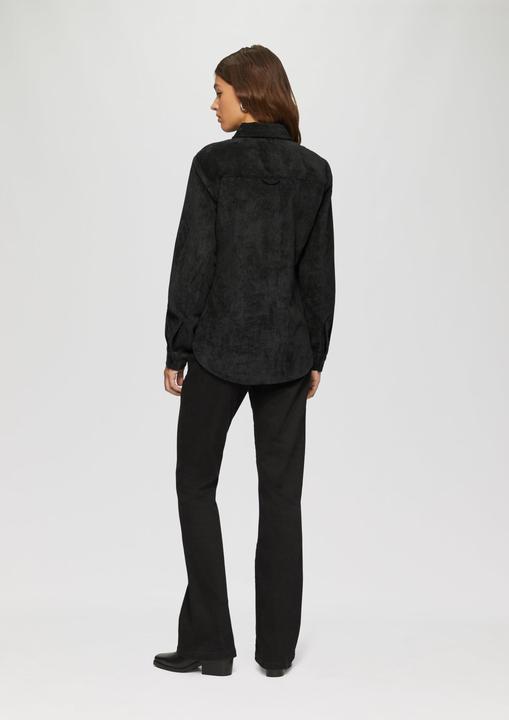 Produktbild S.Oliver Bluse Cordbluse mit Brusttaschen (40)