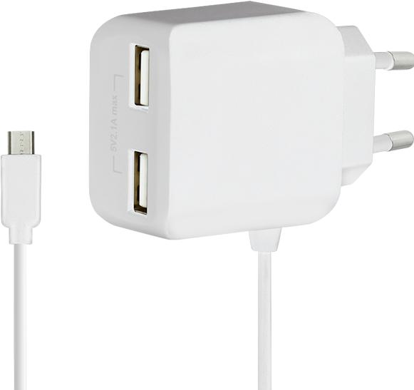 Immagine prodotto LogiLink Adattatore presa USB (10.50 W, 2 porte)