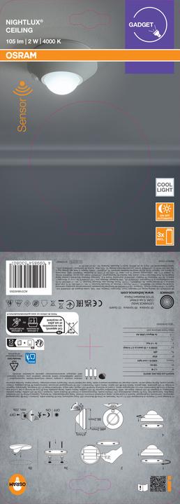 Productafbeelding Osram NIGHTLUX® Plafond Wit