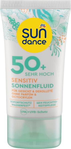 Immagine prodotto dm Sundance Sun Fluid Face Sensitive SPF 50+, 50ml (Crema solare, SPF 50+, 50 ml)