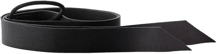 Produktbild Corinne World - Leather Band Long Black (Haargummi)