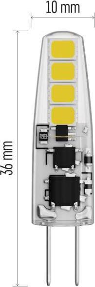 Produktbild Emos Classic (G4, 1.90 W, 200 lm, 1 x, F)