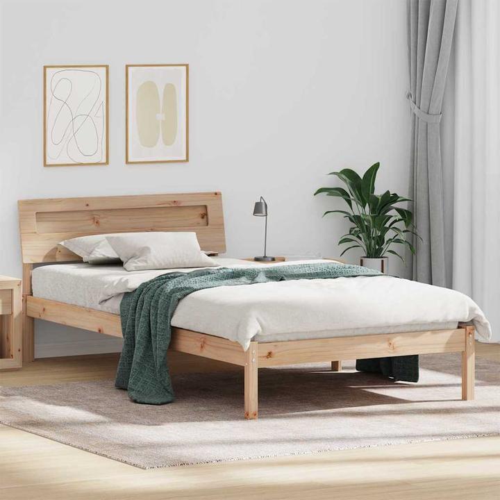 Image du produit vidaXL Plattformbettgestell (75 x 190 cm)