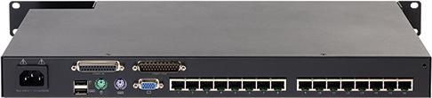 APC KVM SWITCH 2G- Analog- 1 Local User- 16 Port- 1HU